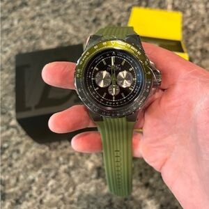 Invicta Aviator Skyshock Men's Watch - 50mm, Green NWT